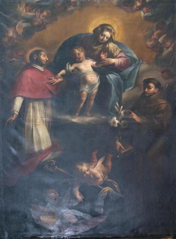  91-Madonna con Gesù Bambino e santi 